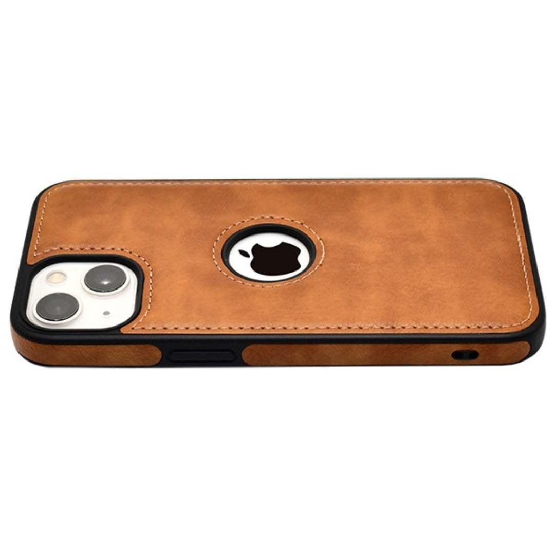 IPhone 15 Leather Case Original Luxurious Premium Quality leather Back Cover