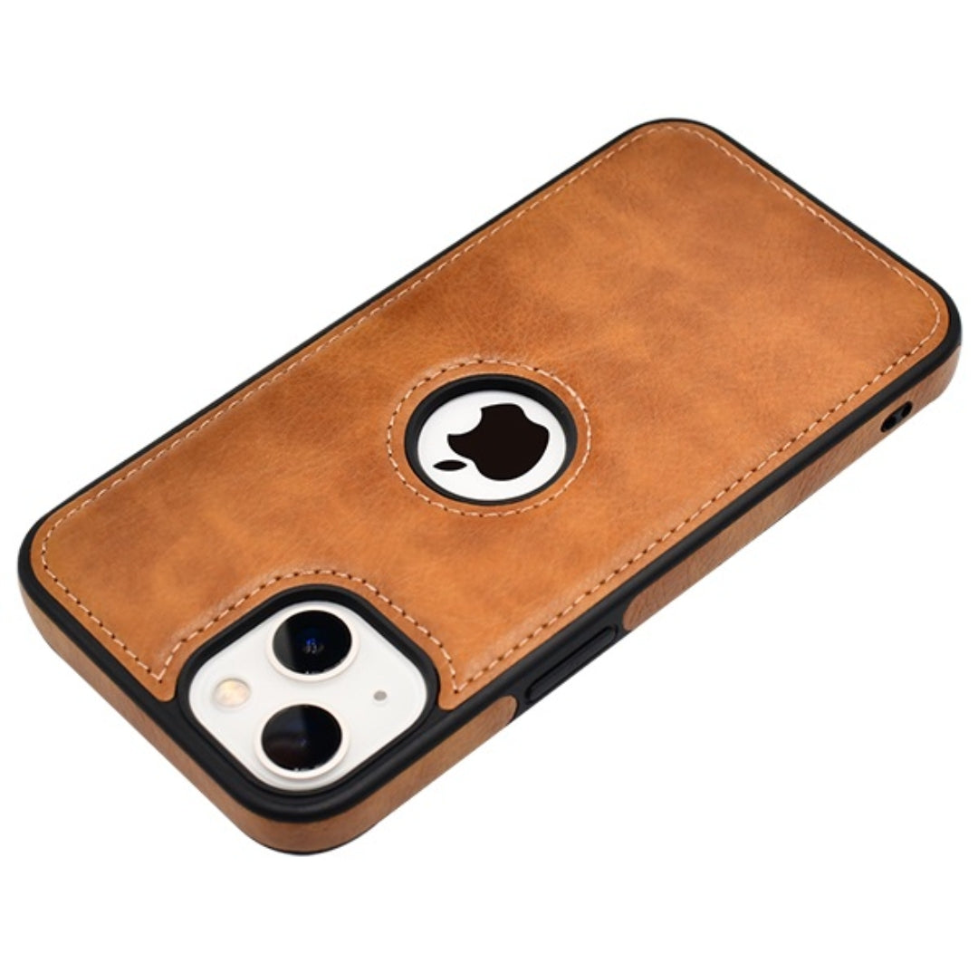 IPhone 15 Leather Case Original Luxurious Premium Quality leather Back Cover