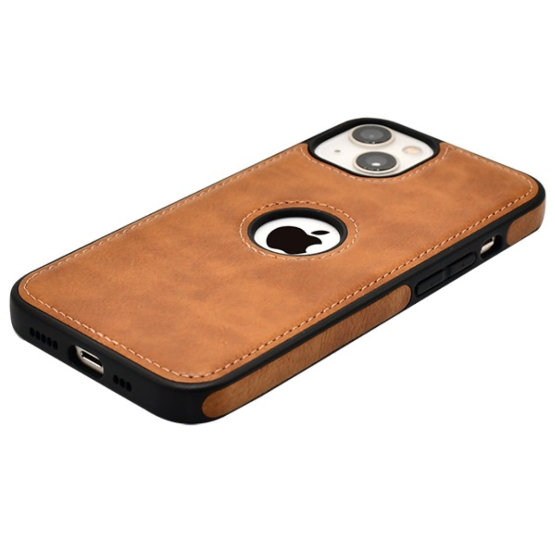 IPhone 15 Leather Case Original Luxurious Premium Quality leather Back Cover