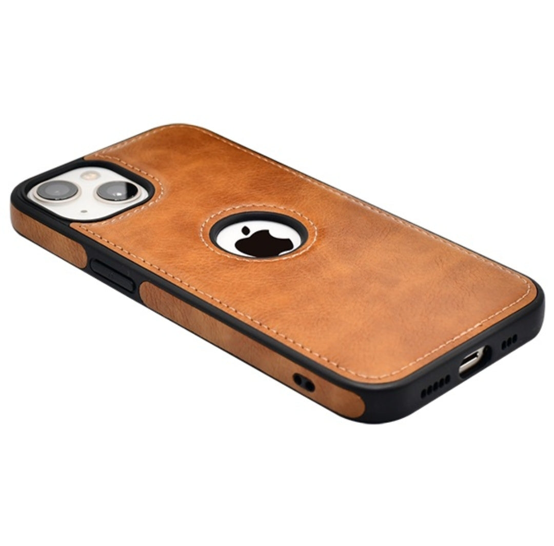 IPhone 15 Leather Case Original Luxurious Premium Quality leather Back Cover